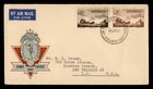 Dr Who 1955 Australia Fdc Royal Mail Aniv Combo m24409