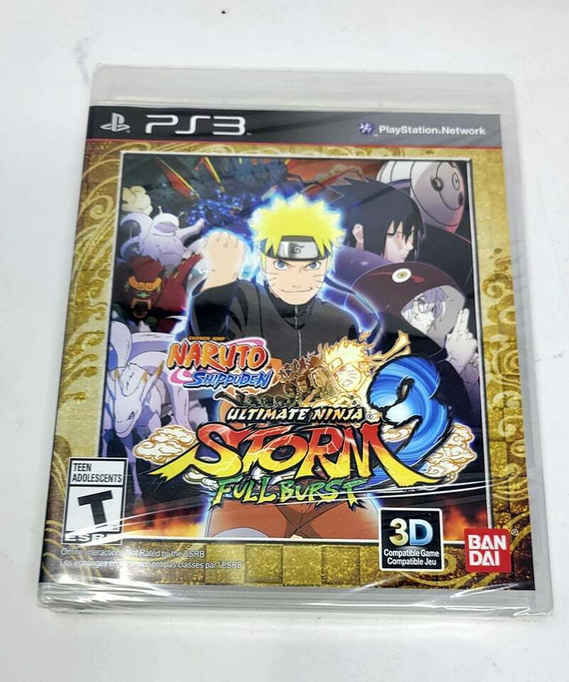 Naruto Shippuden: Ultimate Ninja Storm 3 Full Burst (Sony PlayStation 3,  2013) for sale online | eBay | Nintendo-Switch-Spiele