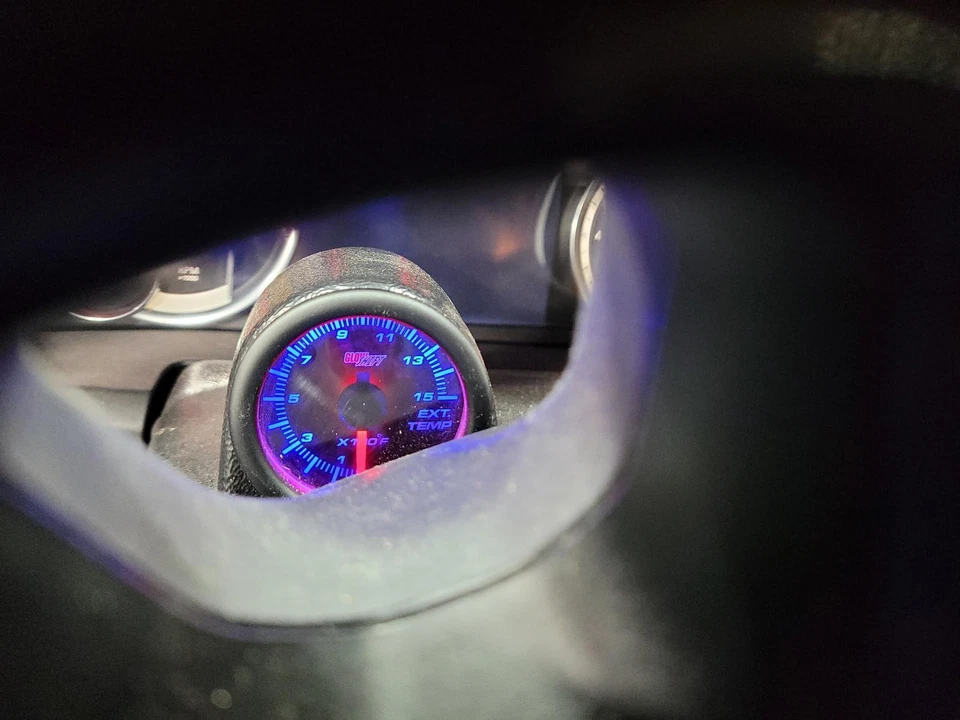 GLOW SHIFT EXHAUST TEMPERATURE GAUGE (Removed from 2013 DODGE RAM 3500 PICKUP) Foto 3 de 4
