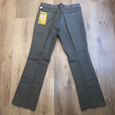 Vintage 70s Sears Pants Mens 42 33 Stretch Jeans Joint Flare Leg Disco NEW NOS