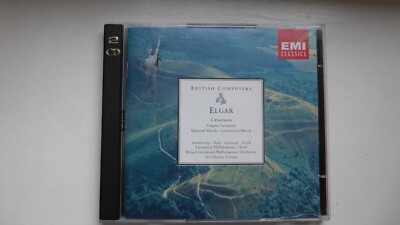 2 CD Elgar Caractacus Enigma Variations Charles Groves EMI