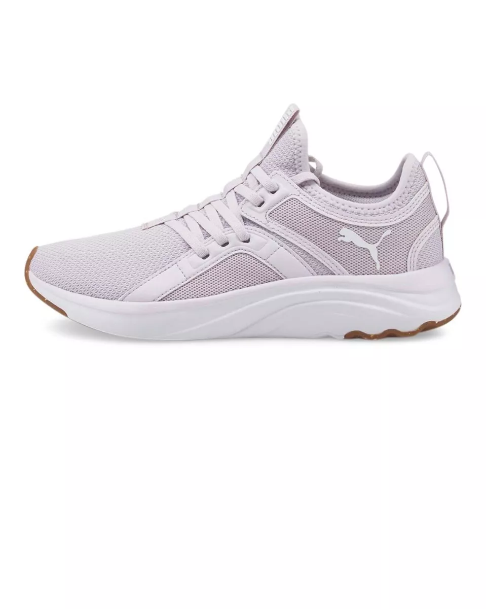 Puma Womens Lavender Fog u0026 White Softride Sophia Better Sneakers Mesh Size  8 M | eBay