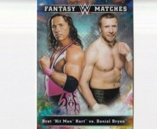 2020 Topps Chrome WWE Fantasy Matches Brett 