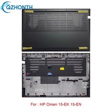 New Bottom Case For HP Omen 15-EK 15-EN TPN-Q236 TPN-Q238 Black 15.6"