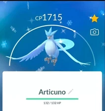 - Shiny Articuno -  PTC - 80k stardust -Description
