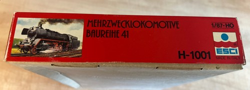 ESCI 1/87 HO Maßstab MEHRZWECKLOKOMOTIVE BAUREIHE 41 #H-1001 Teile in versiegelter Tasche - Bild 3 von 6