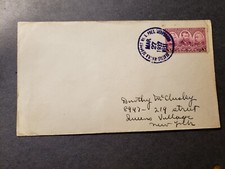 Ship SS PRESIDENT JEFFERSON Naval Cover 1937 SEATTLE to MANILA SEAPOST No. 5