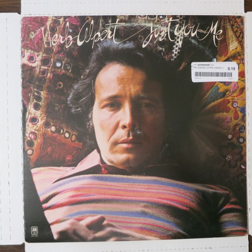 Herb Alpert Just You and Me A&M SP4917 OG '76 Jazz Easy Listening