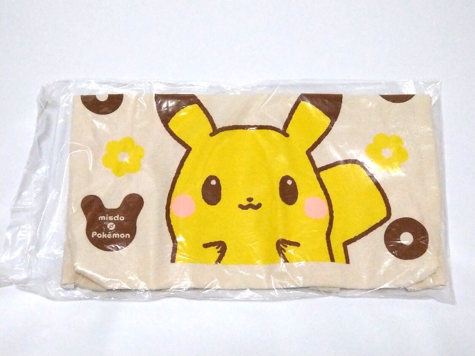 Misdo × Pokemon Tote bag,Shoulder bag JAPAN LIMITED Pikachu Mister Donut