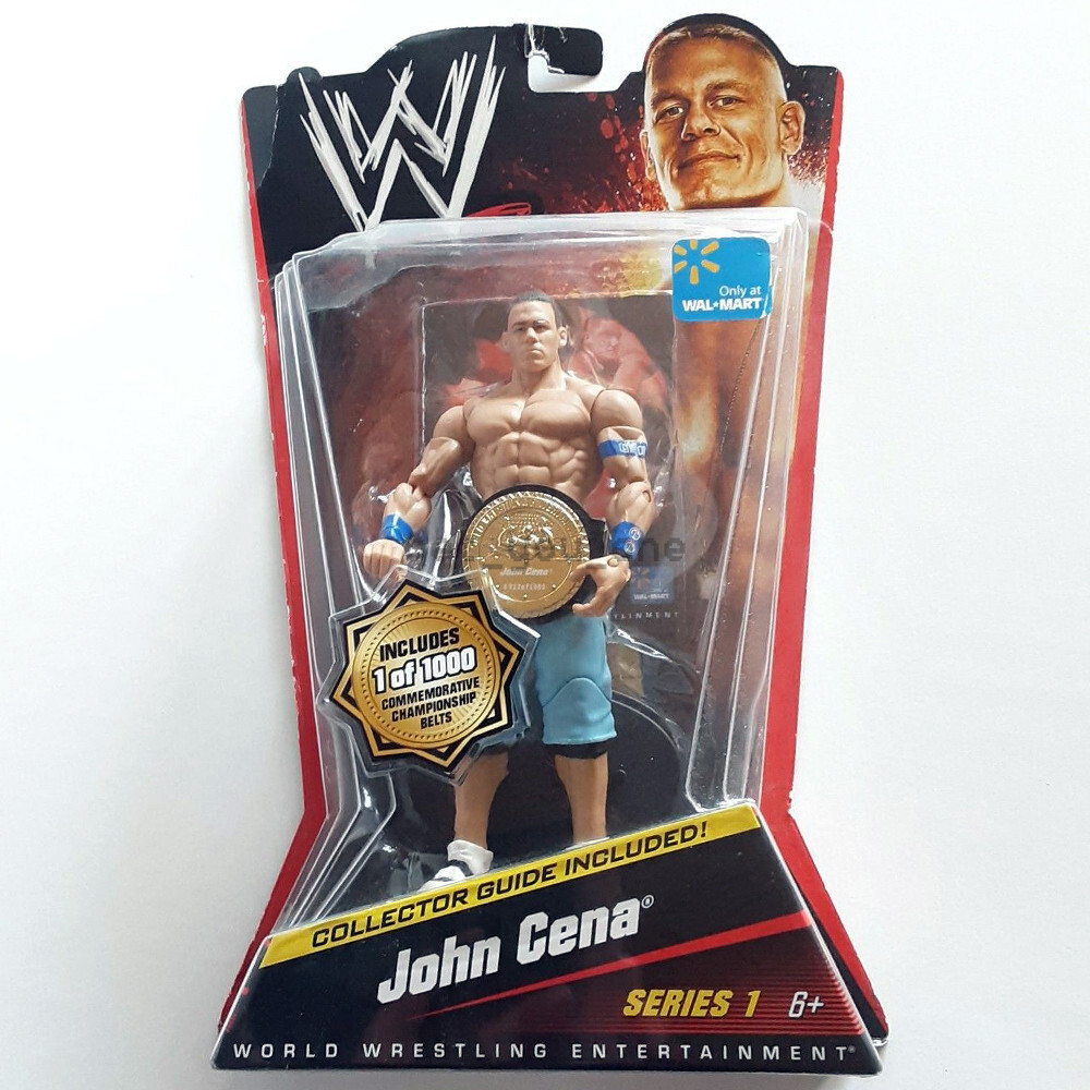 NEW WWE John Cena Action Figure w/ Championship Belt NEW WWE John Cena Action Figure w/ Championship Belt