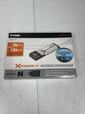 D-Link DWA-643 Xtreme N Notebook Expresscard Premium New