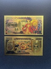 Monkey D Luffy - 24k Gold Foil Banknote - One Piece Anime