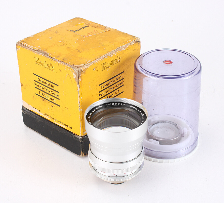 にの 135MM 135/4 SCHNEIDER XENAR FOR KODAK RETINA (STRONG HAZE