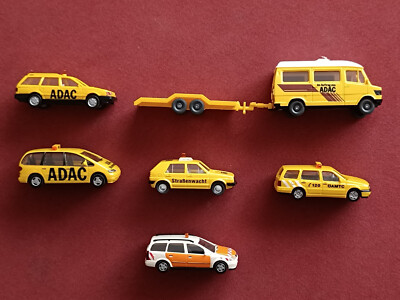 Wiking ADAC Pannenhilfsfahrzeuge 062, 078/1, 048, 078, ÖAMTC und AvD