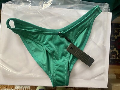 Triangl Maia Jaded Sparkle Bikini Bottom, Größe M, Neu