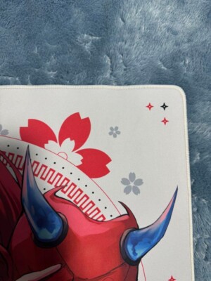 YUKI AIM 2022 DROP 1 LARGE ONI YUKI PAD LIMITED White FPS mousepad