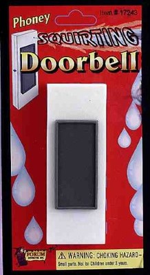 Squirting Doorbell Squirt Your Victim For A Surprise When They Ring The  Bell!