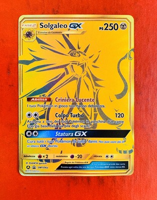 Chickenhouse At Pokemon Solgaleo Gx Gold Sm104a Promo Destino Sfuggente Italiano Mint Pokemon Jeux De Cartes A Collectionner