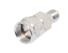 SMA Female Jack to F-Type Male Plug RF Antenna Coax Adapter Converter Connector