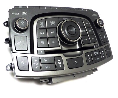 2010-13 LaCrosse Allure Genuine GM AM FM DVD MP3 Radio Control Player AC Control