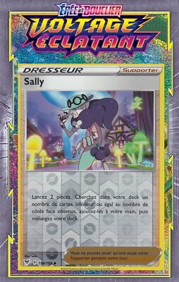 Sally Reverse - EB04:Glänzende Spannung - 158/185 - Neue Französische Pokemon Karte