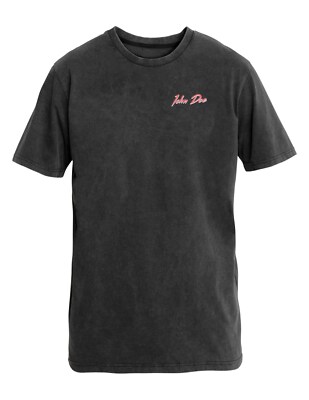 John Doe Fast Times T-Shirt Fade Out Black schwarz Herren Kurzarmshirt