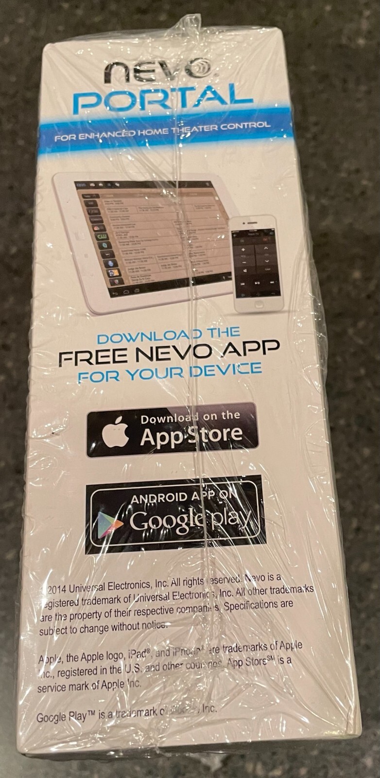 Nevo Portal Universal Electronics makes Tablet or Smartphone into Remote Control