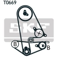SKF Wasserpumpe + Zahnriemensatz FüR Honda Prelude V BB Accord CE CF CC7 CD