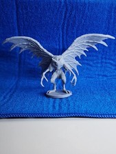 3d Printed Resin Mothman Mini Figurine Bust Statue Myth Folklore Cryptid