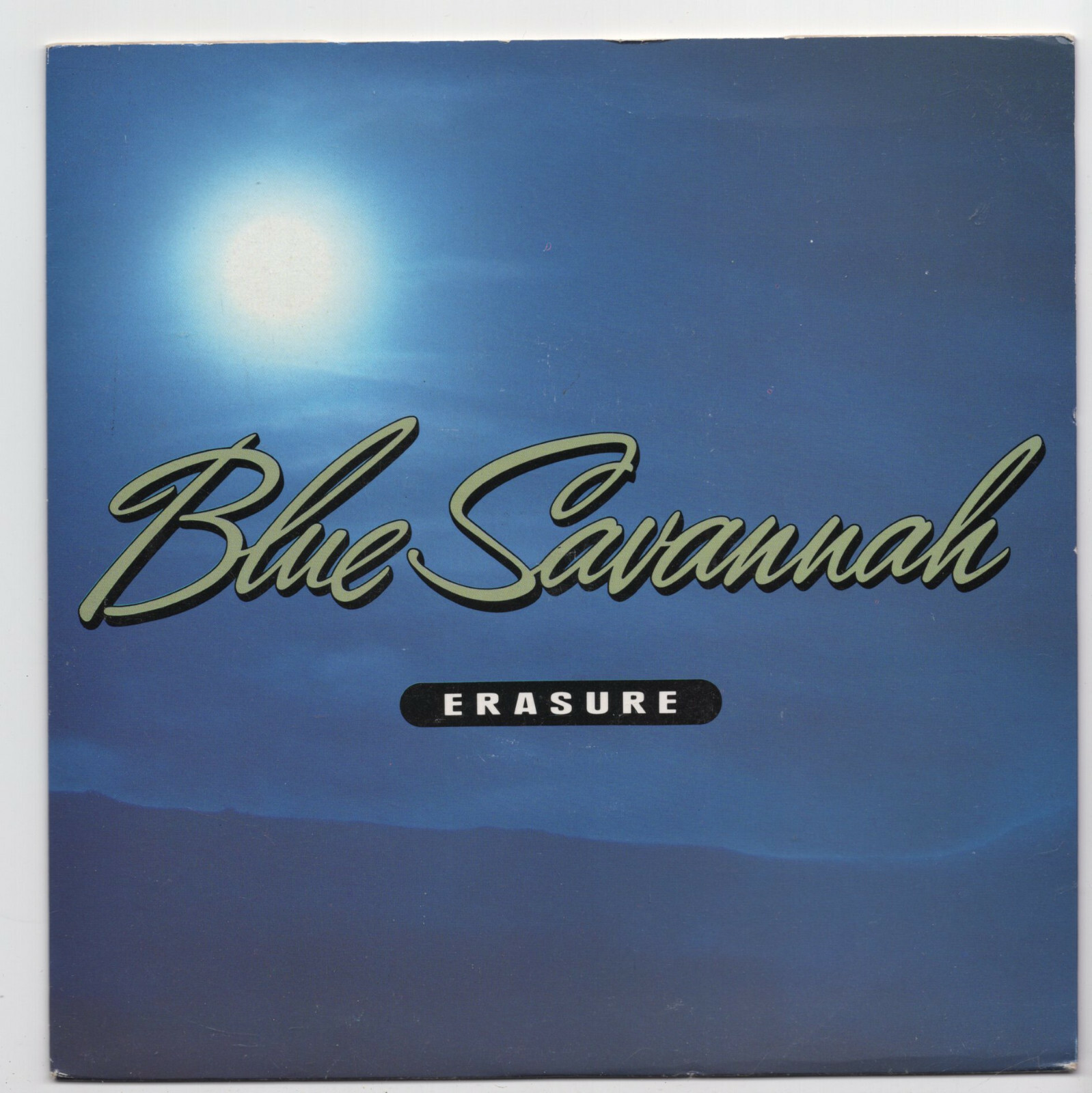 (V11) Erasure, Blue Savannah - 1990 - 7 inch vinyl