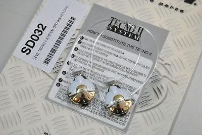 Sidi Leva Tecno II System Ersatzset Weißgold