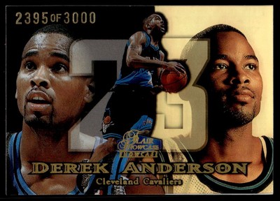 1998-99 Flair Showcase Flair Showcase Row 1 #/3000 Derek Anderson 