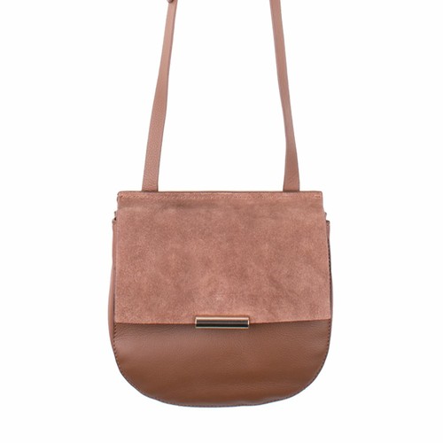 clarks tan leather handbag
