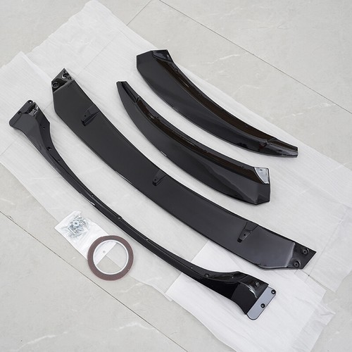 Parachoques delantero divisor brillo labial negro 2007-2013 para BMW Serie 1 E82 E88 M Sport - Imagen 2 de 16