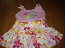 EUC Girls Size 2 Disney Store 2pc Princess Tankini Swimsuit Cinderella Belle