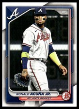 Ronald Acuna Jr. 2024 Bowman #32 Braves MLB READ FREE SHIPPING AutographDen
