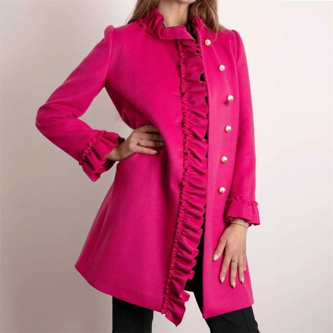 Gucci Pea Coat Solid Coats, Jackets & Vests for Women for sale | eBay