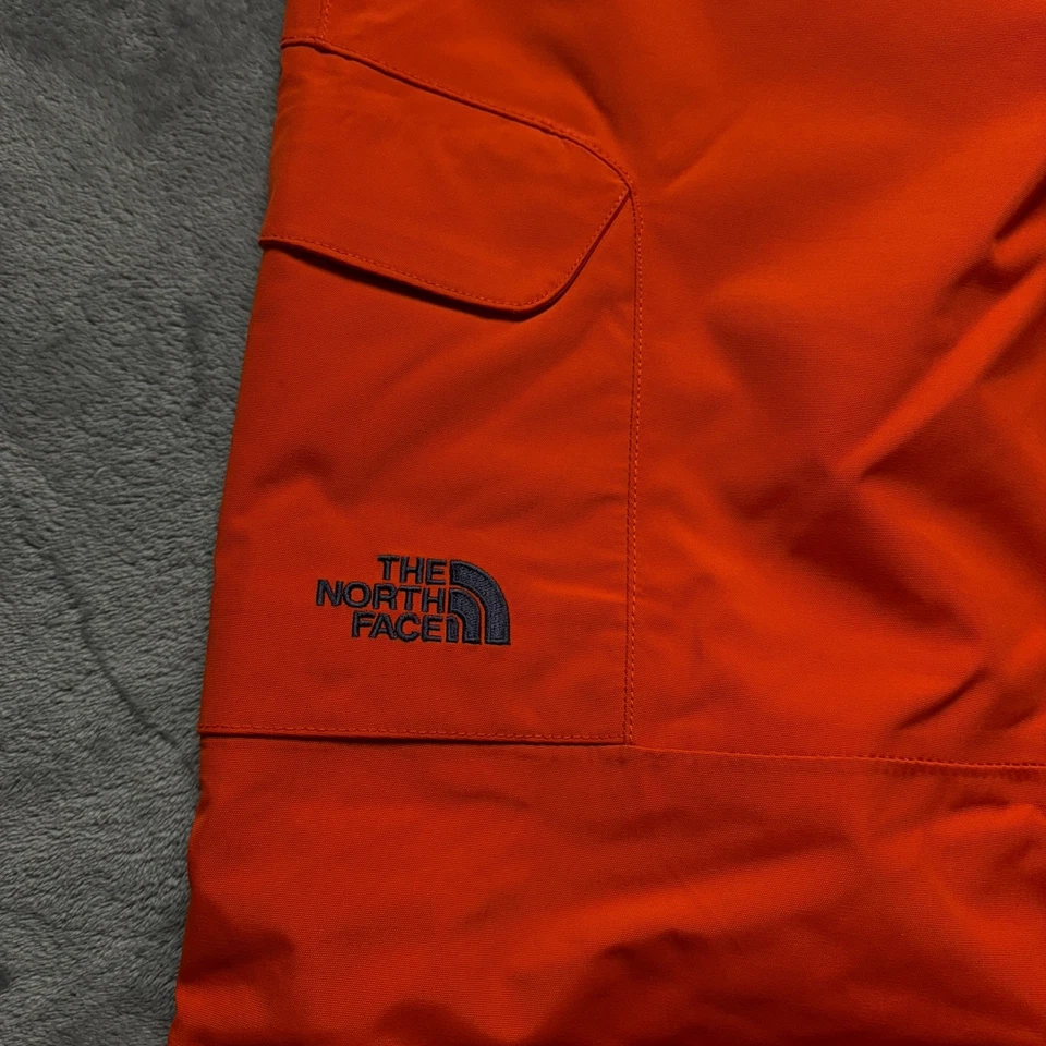 Pantalones de nieve The North Face para mujer XL naranja Hyvent esquí snowboard bolsillos de carga Foto 3 de 4