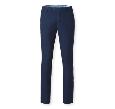 MEYER Herren Flex Micro Baumwolle OSLO 1-5081/18 Chino Hose Blau