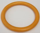 Vintage Jewelry Yellow Butterscotch  Yellow Bakelite Bangle