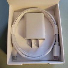 100 Genuine OEM Meta Quest 2 10W USB-C power adapter with USB-C cable.