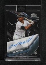 2023 Topps Chrome Black Auto Cal Mitchell #CBA-CMI Auto 11pj