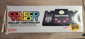 1980's ColecoVision or ADAM Roller Controller Wired Box, Manual & 2 Keypads