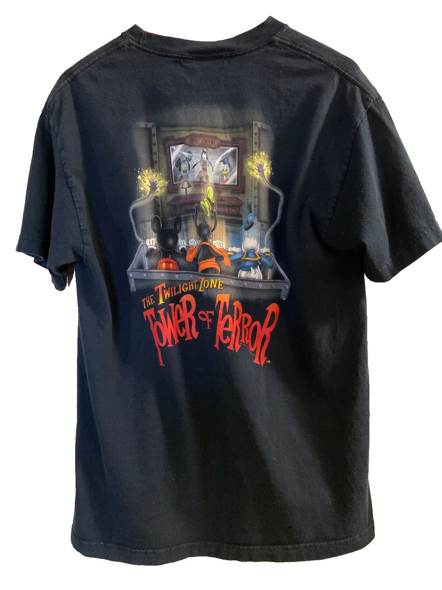 Disneyland The Twilight Zone Tower of Terror Donald Mickey Goofy