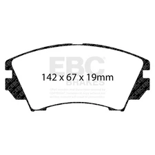 EBC Brakes DP42014R Yellowstuff Street & Track Brake Pads