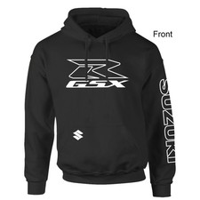 GSX-R, Suzuki Racing, Sport bike, Motorsport, Unisex P. Black Hoodie