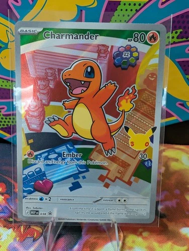 Charmander First Partner 038 30th Celebration Holo Promo