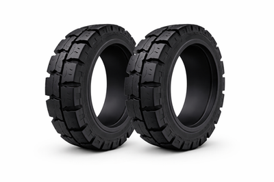 #ad 2 15X5X11 1 4 15X5X11.25 FORKLIFT SOLID TIRES 1551114 1551125 TRACTION $369.57