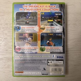 Dreamcast Collection Xbox 360 No Manual