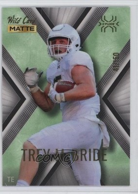2022 Wild Card MATTE X-Plode White - Green X /150 Trey McBride Rookie RC 05k6